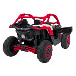 Elektrická bugina Maverick Turbo RR STRONG 2x320w červená